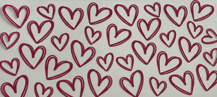 Heart Decals