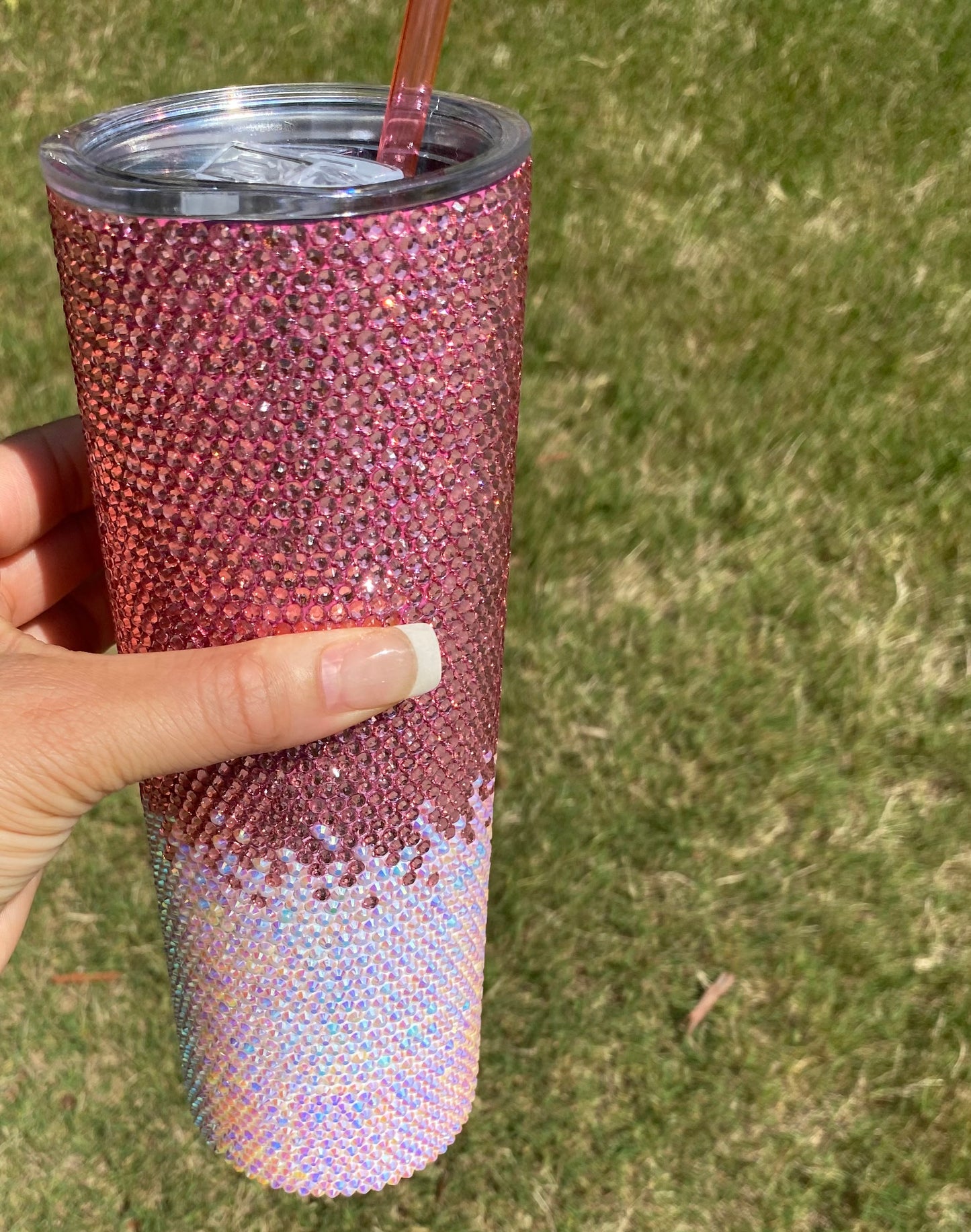 Custom Bling Ombré Tumbler