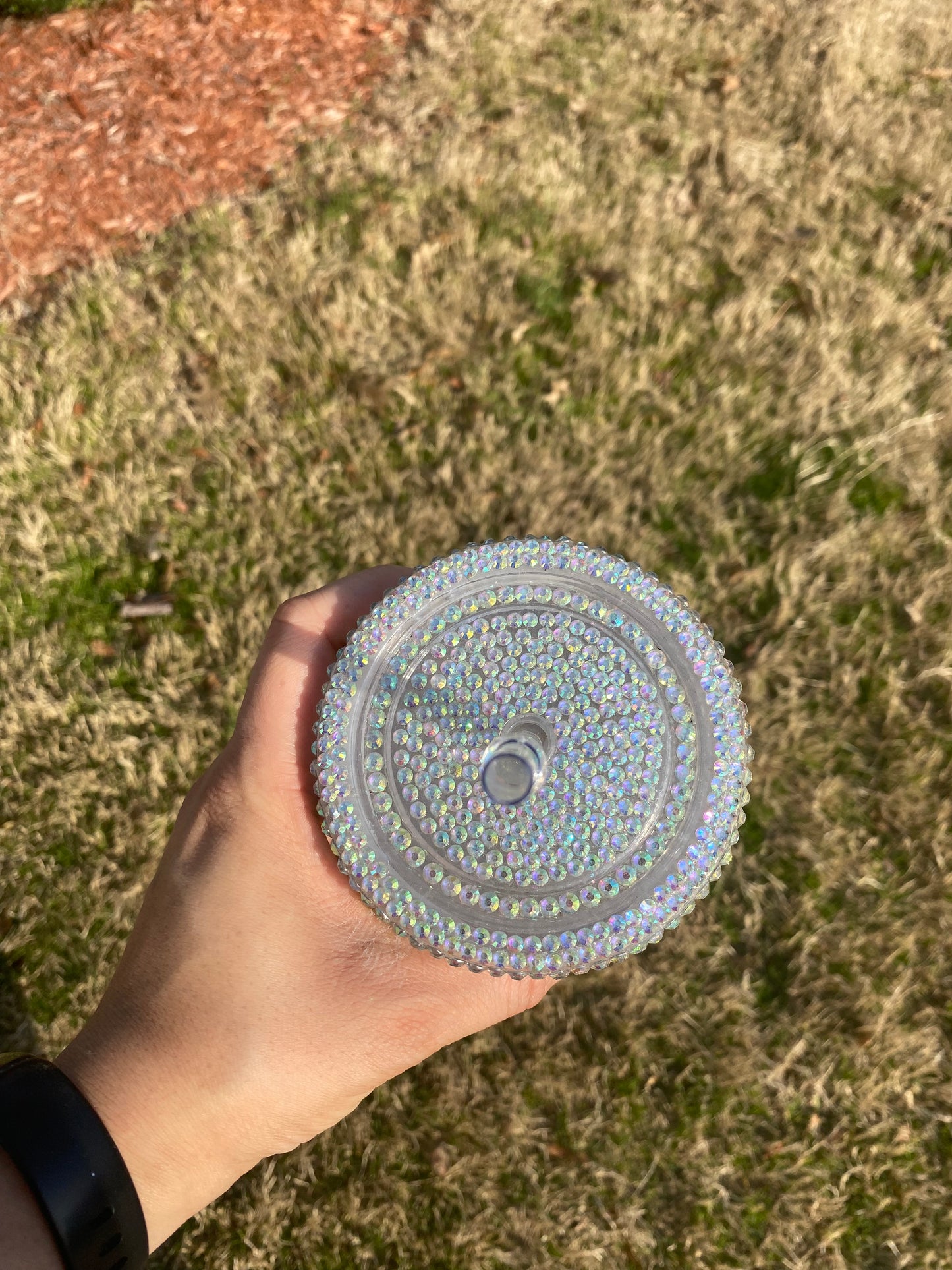 Custom Full Bling Tumbler