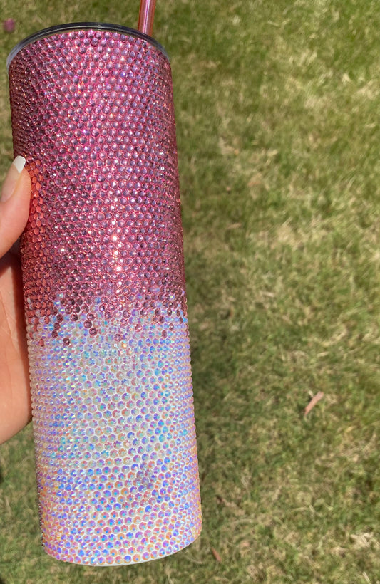 Custom Bling Ombré Tumbler